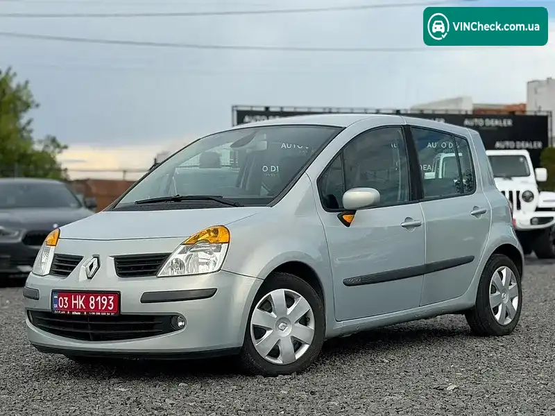 Renault Modus 2006, фото з оголошення 1 з 20, VIN VF1JP0B0A34229447
