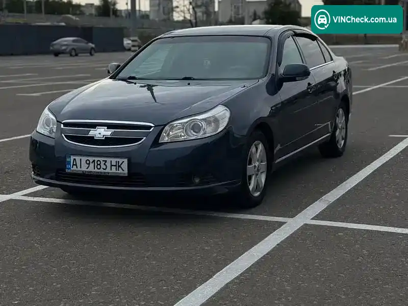 Chevrolet Epica 2008, фото з оголошення 1 з 12, VIN Y6DLF69KE8B130664