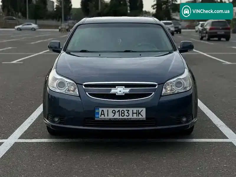 Chevrolet Epica 2008, фото з оголошення 2 з 12, VIN Y6DLF69KE8B130664