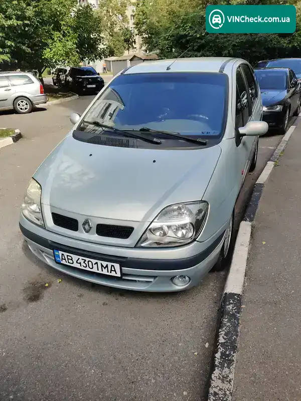 Renault Scenic 2002, фото з оголошення 1 з 11, VIN VF1JA110527876660