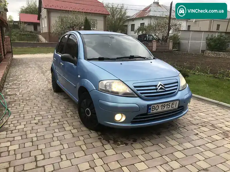 Citroen C3 2002, фото з оголошення 2 з 10, VIN VF7FCNFUC26089040