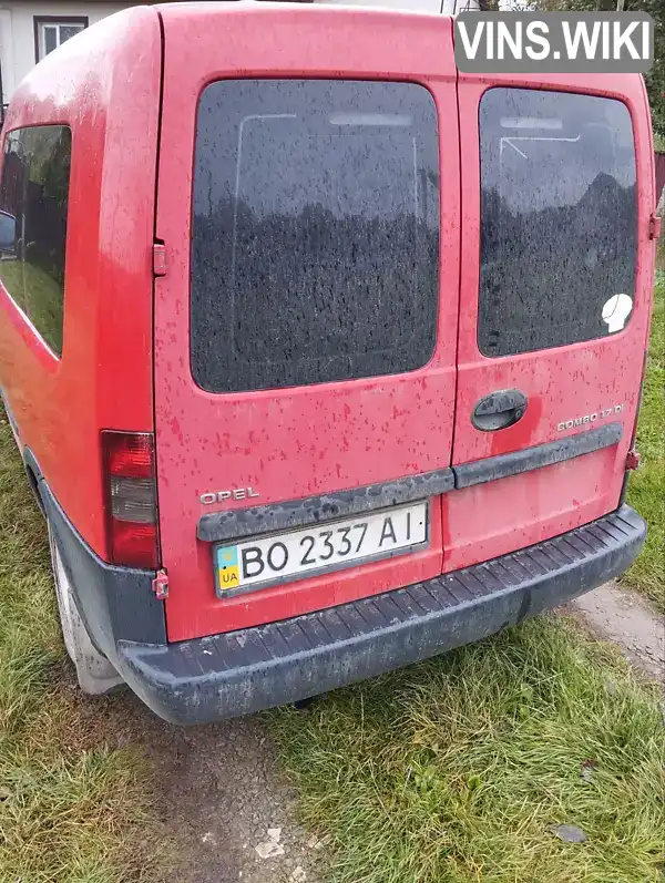 Opel Combo 2004, фото з оголошення 2 з 6, VIN W0L0XCF2543037242