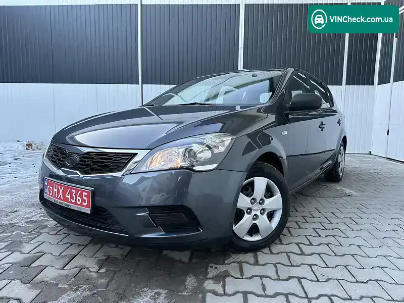 Kia Ceed 2010, фото з оголошення 1 з 20, VIN U5YHB511AAL209150