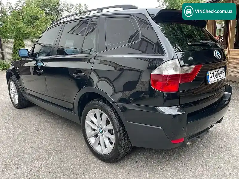 BMW X3 2008, фото з оголошення 2 з 10, VIN WBAPE11000WJ47840