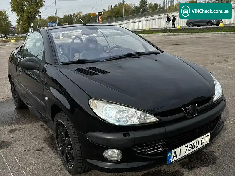 Peugeot 206 2003, фото з оголошення 2 з 10, VIN VF32DNFUR43083930