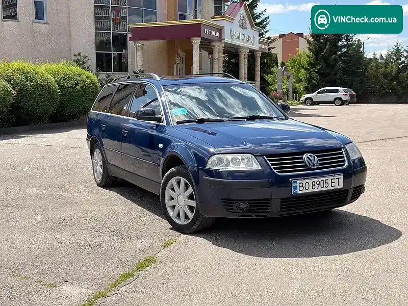 Volkswagen Passat 2001, фото з оголошення 1 з 20, VIN WVWZZZ3BZ1E232145