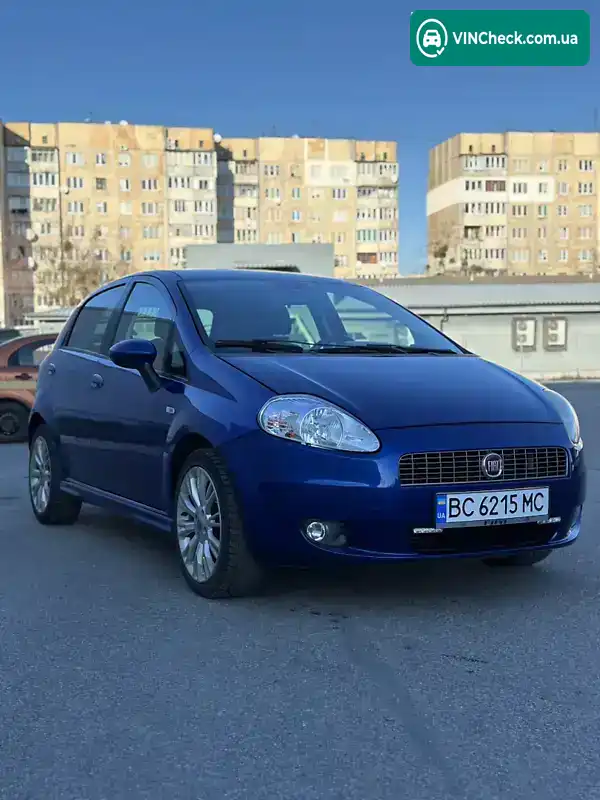 Fiat Punto 2007, фото з оголошення 1 з 19, VIN ZFA19900001308391