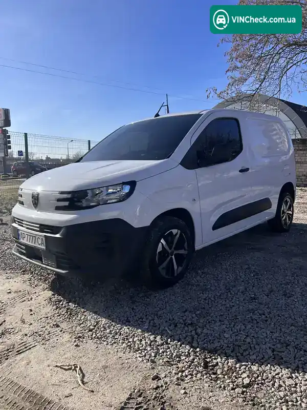 Peugeot Partner 2025, фото з оголошення 1 з 21, VIN VR3EDYHT7SJ545146