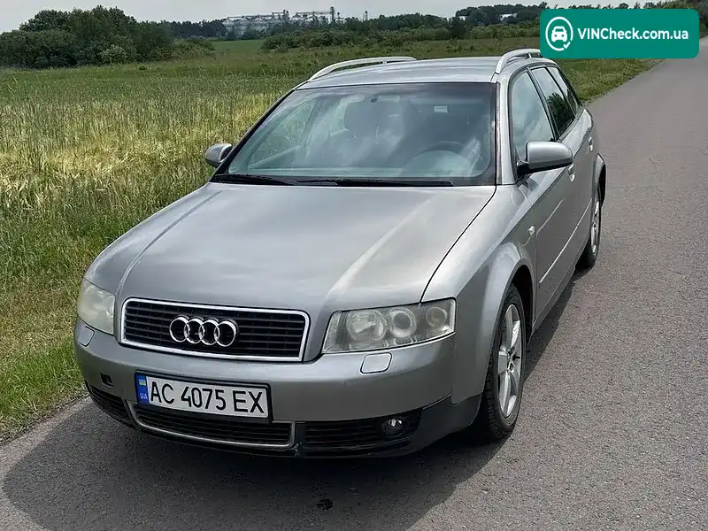 Audi A4 2002, фото з оголошення 1 з 17, VIN WAUZZZ8E82A259671