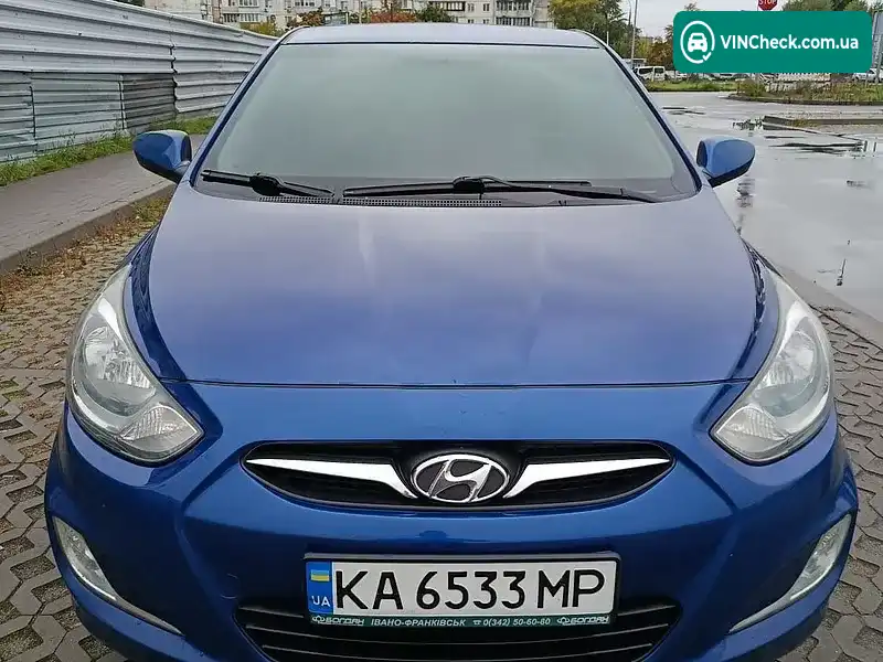 Hyundai Accent 2012, фото з оголошення 1 з 17, VIN Z94CU41CACR129453