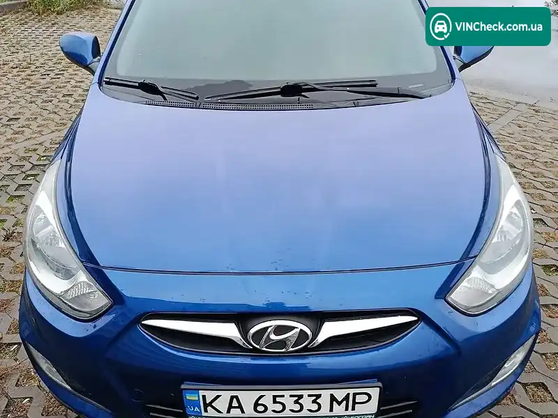 Hyundai Accent 2012, фото з оголошення 2 з 17, VIN Z94CU41CACR129453