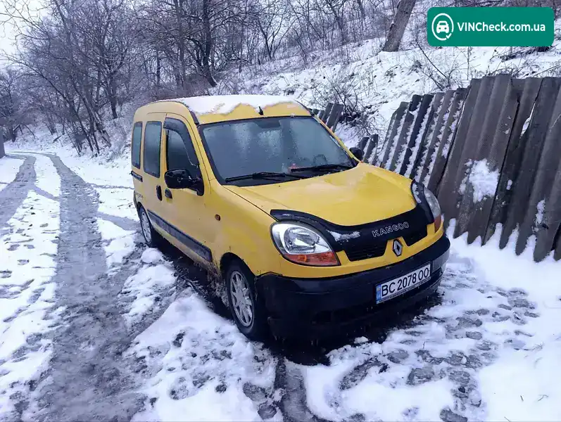 Renault Kangoo 2003, фото з оголошення 1 з 9, VIN VF1FC09AF28988084