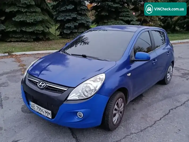 Hyundai i20 2009, фото з оголошення 1 з 13, VIN MALBB51BP9M084262