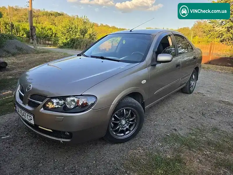 Nissan Almera 2005, фото з оголошення 2 з 11, VIN SJNBBAN16U2638400