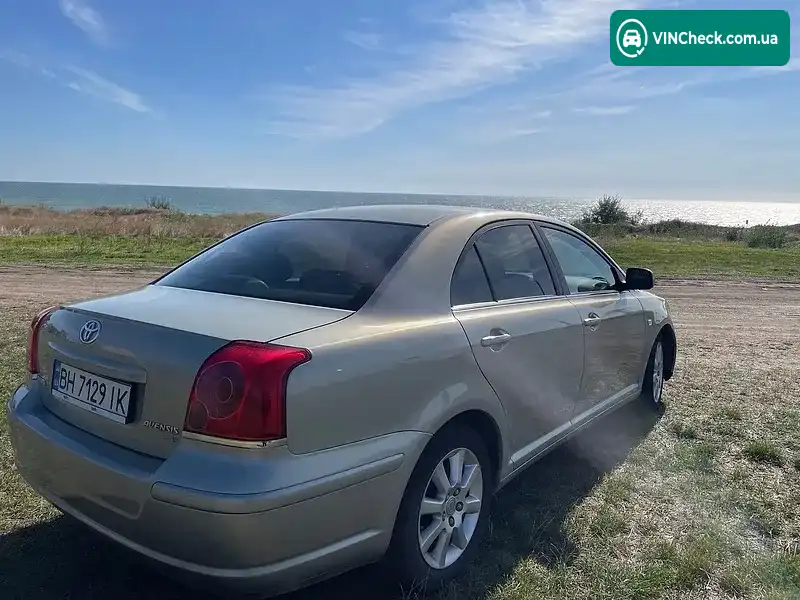 Toyota Avensis 2005, фото з оголошення 2 з 7, VIN SB1BB56L20E004771