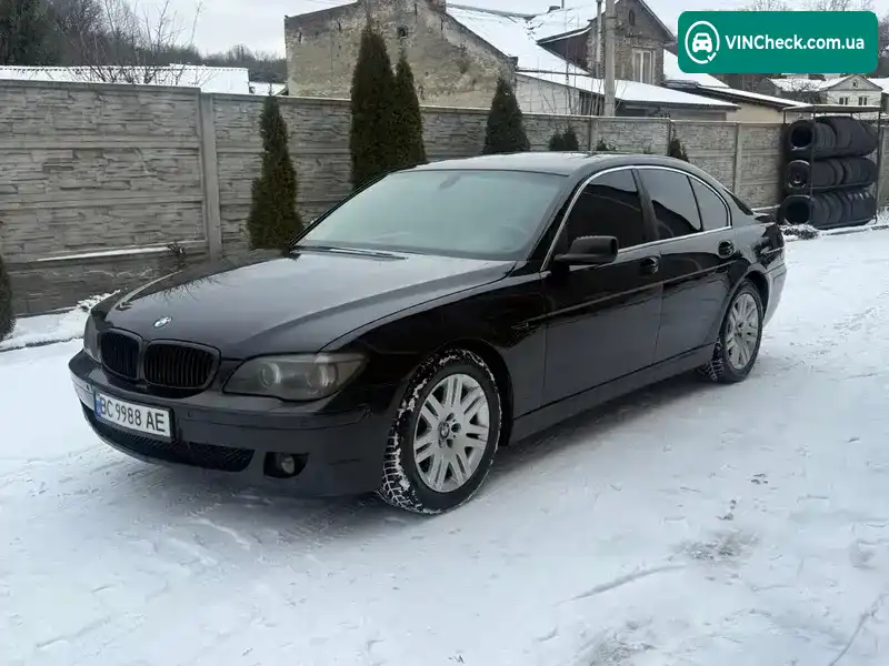 BMW 7 Series 2007, фото з оголошення 1 з 15, VIN WBAHM210X0DS73096