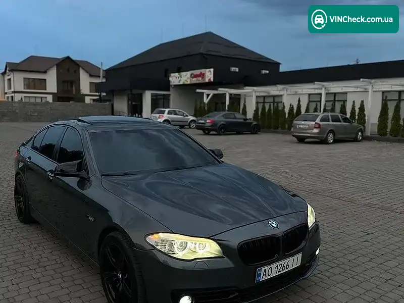 BMW 5 Series 2013, фото з оголошення 1 з 20, VIN WBAXH5C58DD107479