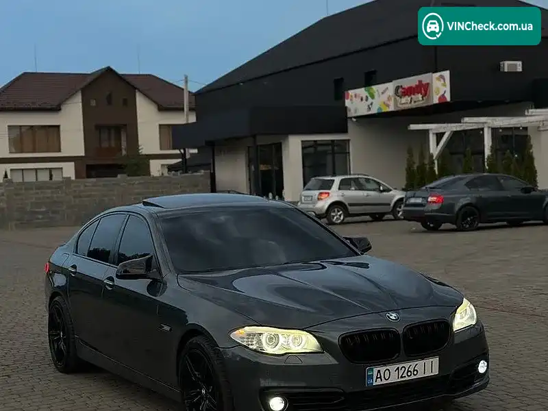 BMW 5 Series 2013, фото з оголошення 2 з 20, VIN WBAXH5C58DD107479