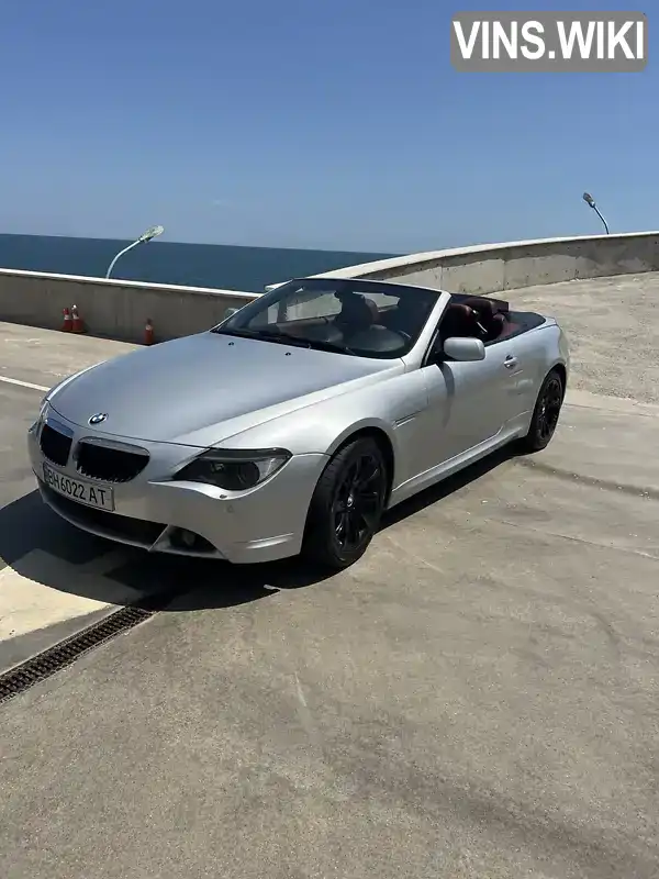 BMW 6 Series 2006, фото з оголошення 1 з 11, VIN WBAEK31080B783585