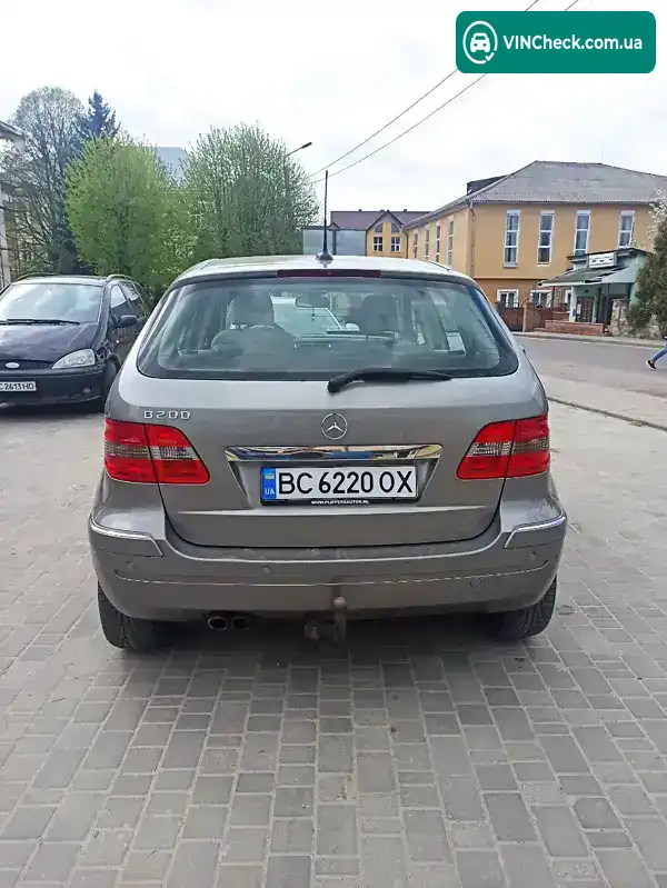 Mercedes-Benz B-Class 2006, фото з оголошення, VIN WDD2452341J163075