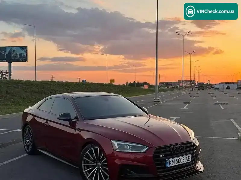 Audi A5 2017, фото з оголошення 2 з 11, VIN WAUTNAF55JA005372