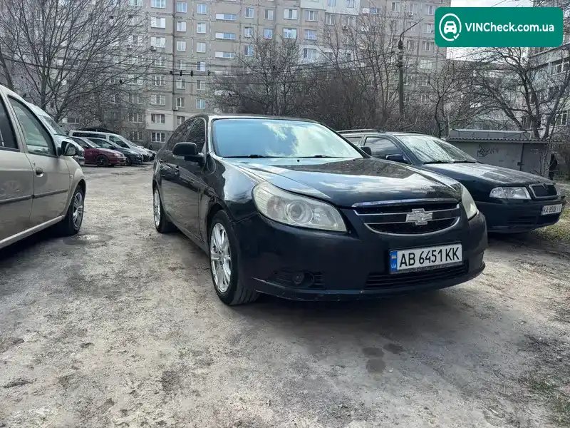 Chevrolet Epica 2006, фото з оголошення 1 з 12, VIN KL1LA69LJ7B017903