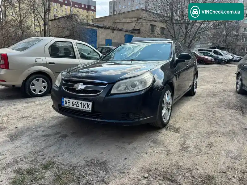 Chevrolet Epica 2006, фото з оголошення 2 з 12, VIN KL1LA69LJ7B017903