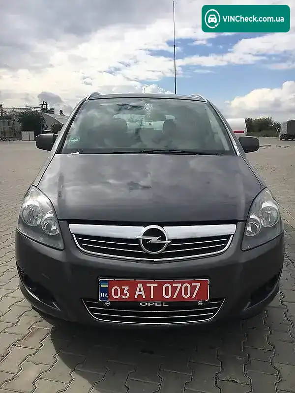 Opel Zafira 2011, фото з оголошення 1 з 20, VIN V0L0AHM75B2152602