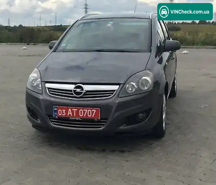 Opel Zafira 2011, фото з оголошення 2 з 20, VIN V0L0AHM75B2152602