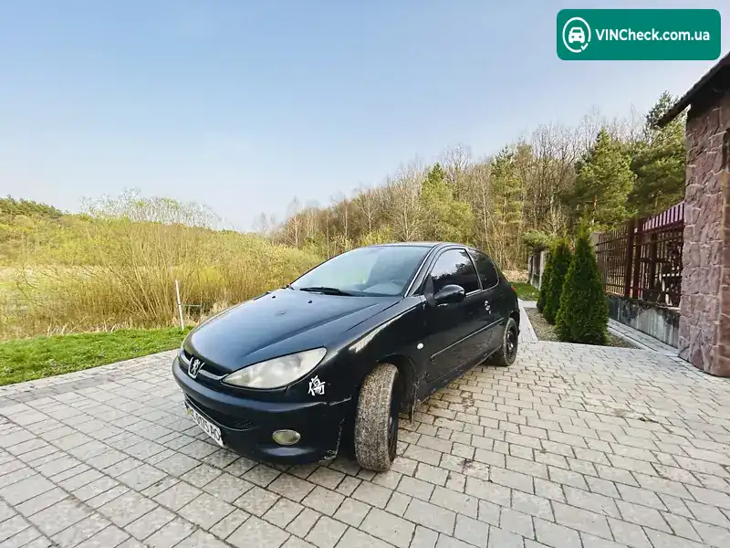 Peugeot 206 2004, фото з оголошення 1 з 10, VIN VF32CHFXF43788106