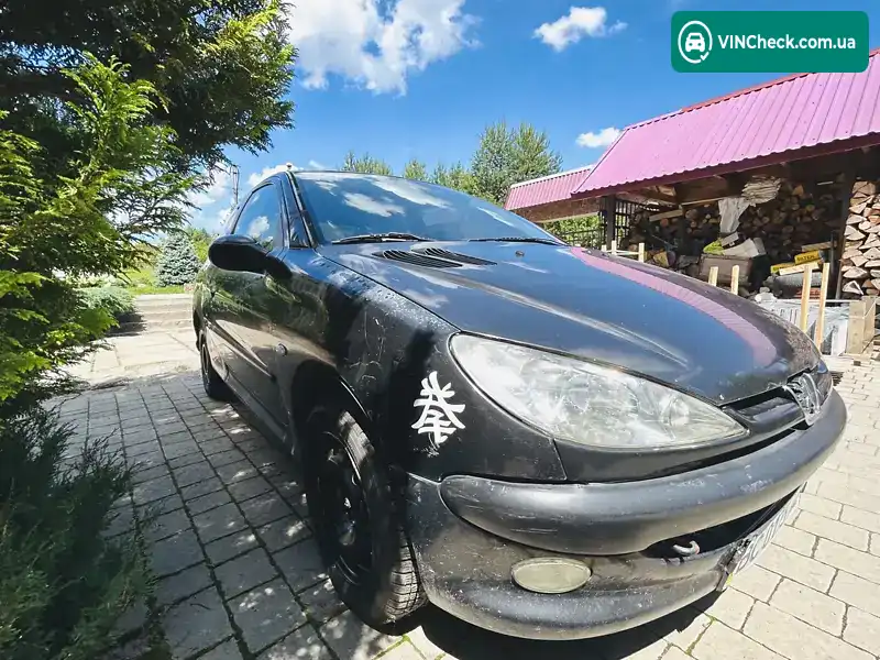 Peugeot 206 2004, фото з оголошення 2 з 10, VIN VF32CHFXF43788106