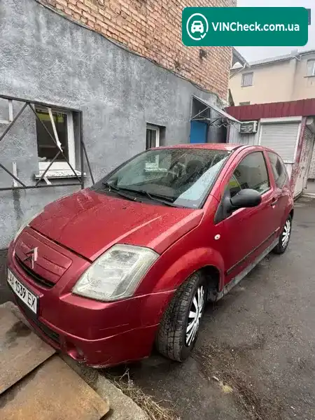 Citroen C2 2007, фото з оголошення 1 з 7, VIN VF7JMHFXC97455078