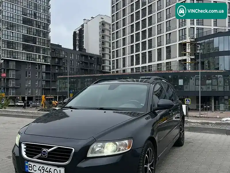 Volvo V50 2010, фото з оголошення 1 з 14, VIN YV1MW76F2A2576158