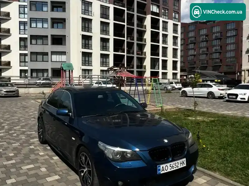 BMW 5 Series 2005, фото з оголошення 2 з 7, VIN WBANE31050B947124