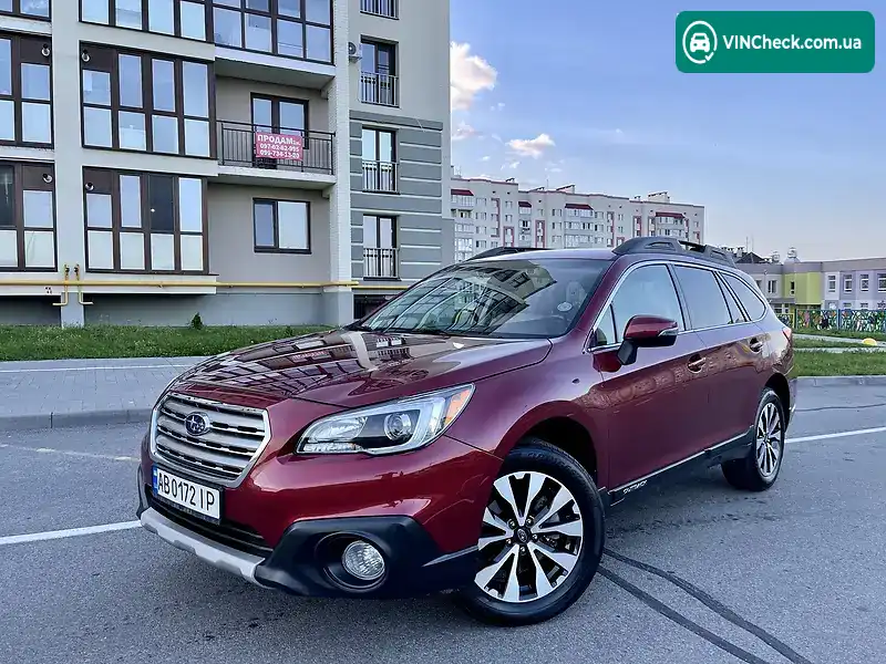 Subaru Outback 2017, фото з оголошення 1 з 20, VIN 4S4BSANC2H3336489