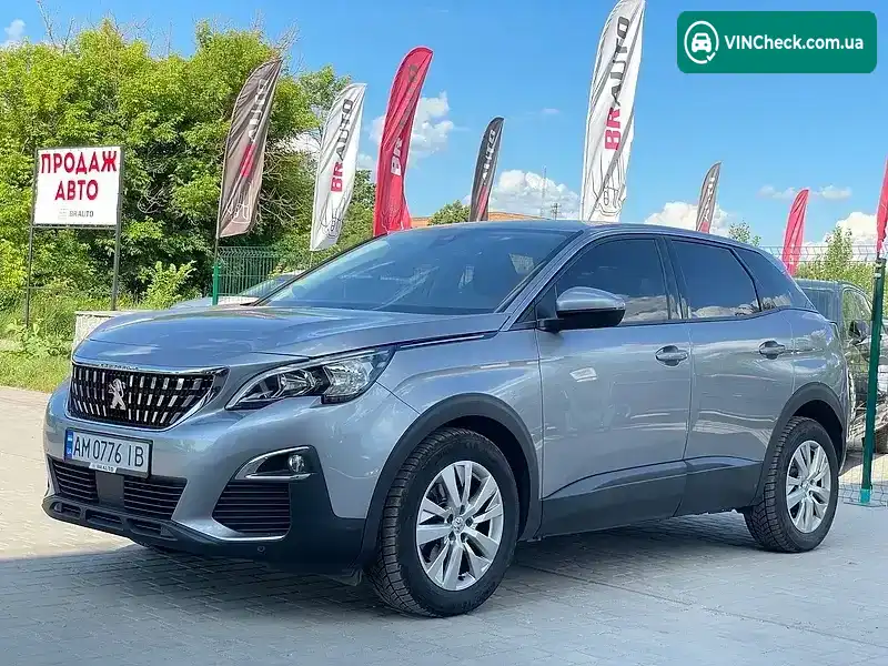 Peugeot 3008 2020, фото з оголошення 1 з 20, VIN VF3MCYHZRLS219320