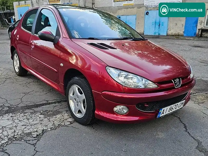 Peugeot 206 2006, фото з оголошення 1 з 9, VIN VF32AKFUA47481432