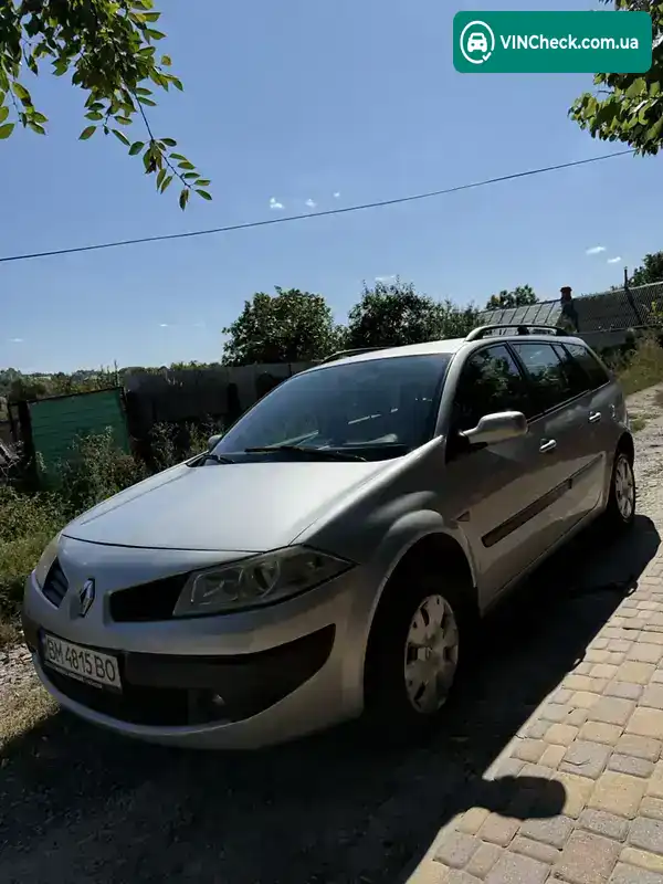 Renault Megane 2006, фото з оголошення 2 з 18, VIN VF1KMSFB536965376