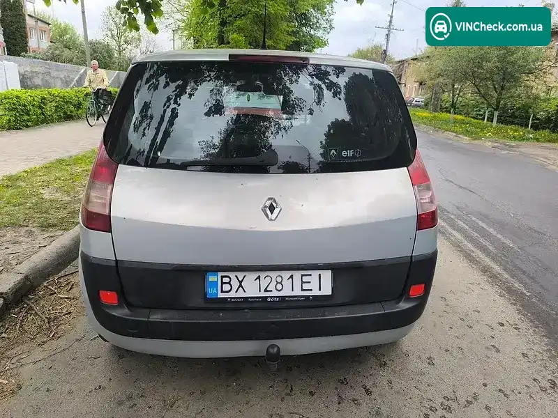 Renault Scenic 2003, фото з оголошення 2 з 8, VIN VF1JM0J0H29425597