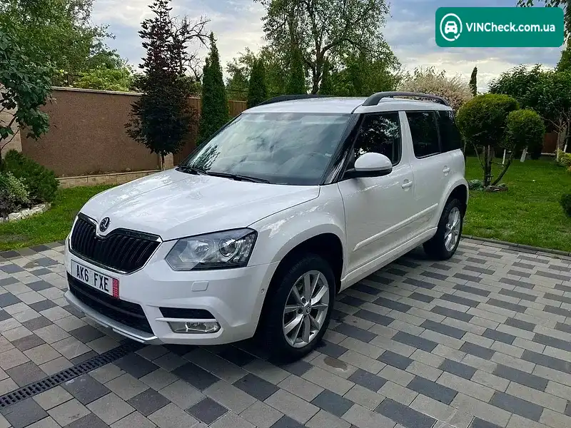 Skoda Yeti 2014, фото з оголошення 1 з 15, VIN TMBJJ95L0E6045162