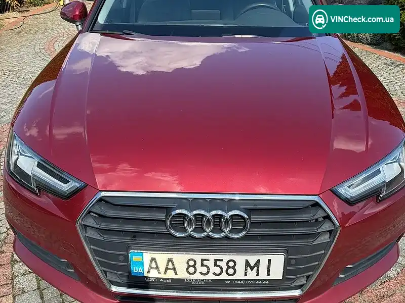 Audi A4 2016, фото з оголошення 2 з 7, VIN WAUZZZF44GN006504