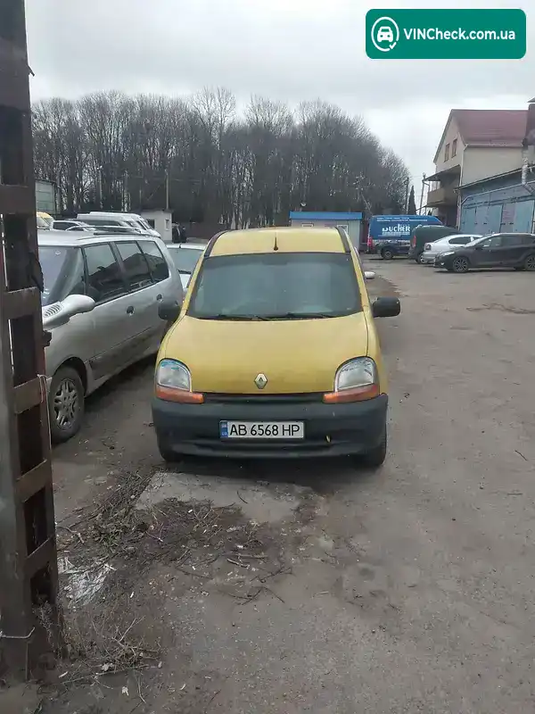 Renault Kangoo 2000, фото з оголошення 2 з 8, VIN VF1FC0FAF23585264
