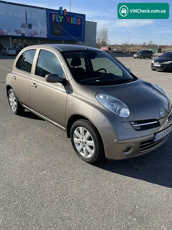 Nissan Micra 2006, фото з оголошення 2 з 20, VIN SJNFCAK12U2098400