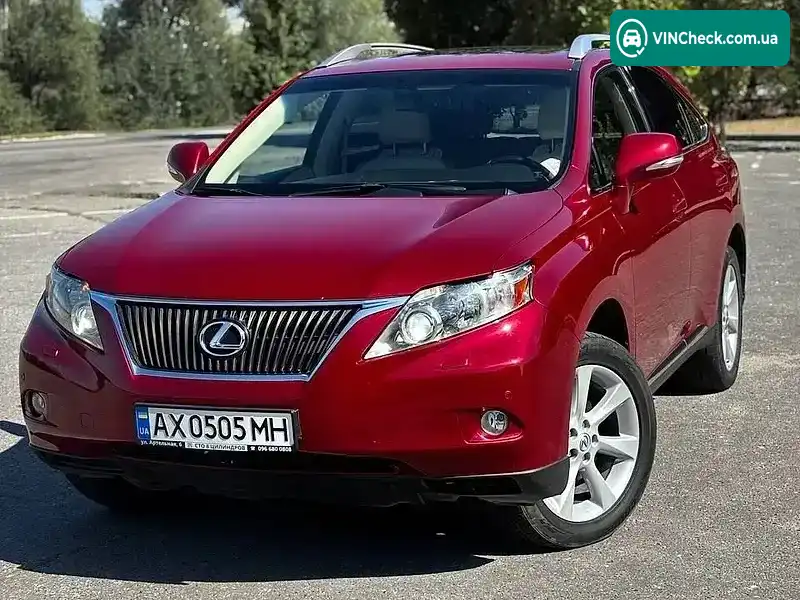 Lexus RX 2010, фото з оголошення 1 з 20, VIN JTJBK11A502009634