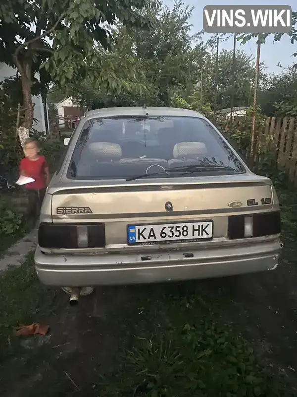 Ford Sierra 1986, фото з оголошення 2 з 5, VIN WF0AXXGBBAGR93845