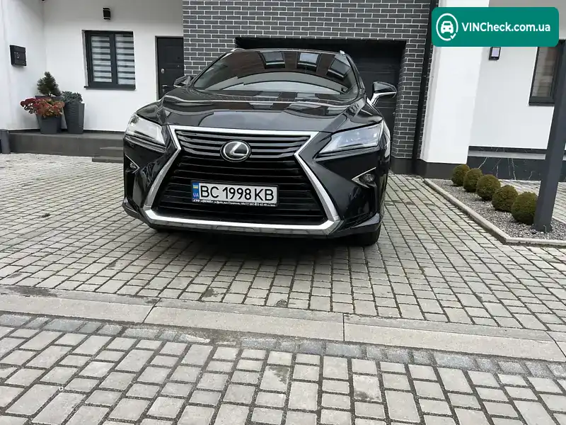 Lexus RX 2017, фото з оголошення 1 з 16, VIN 2T2BZMCAXHC127216