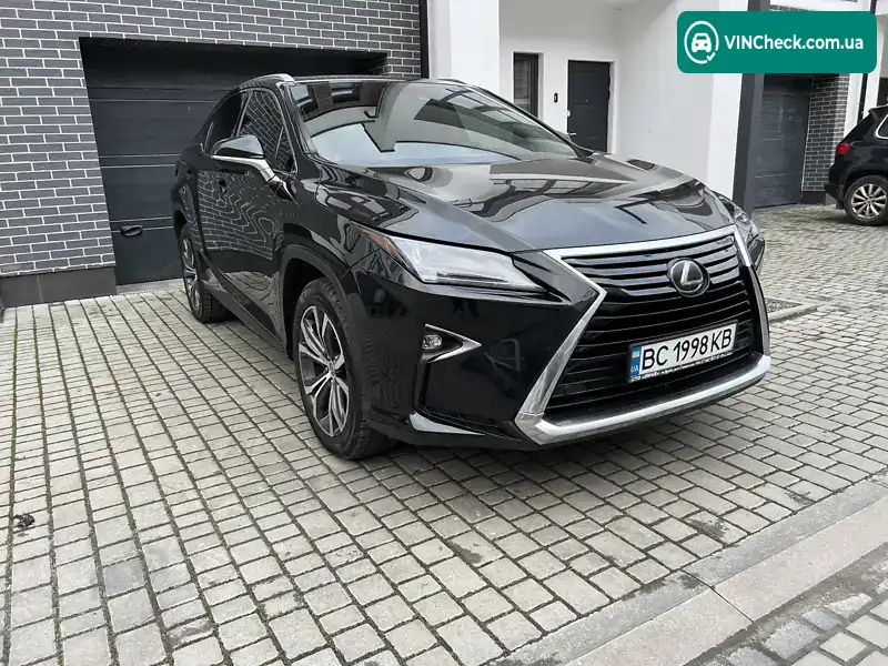 Lexus RX 2017, фото з оголошення 2 з 16, VIN 2T2BZMCAXHC127216