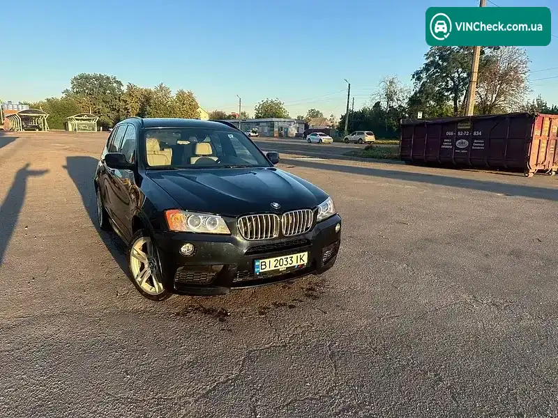 BMW X3 2014, фото з оголошення 1 з 20, VIN 5UXWX7C51E0E82539