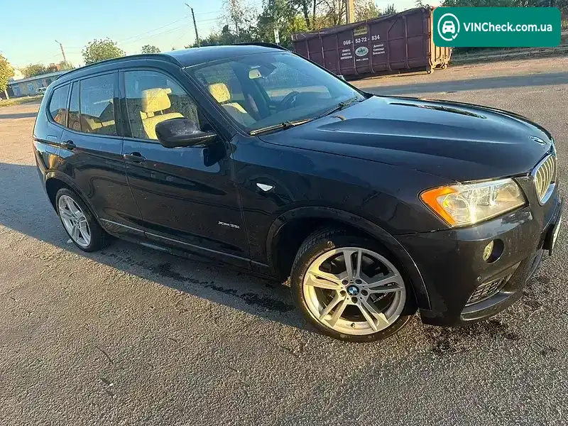BMW X3 2014, фото з оголошення 2 з 20, VIN 5UXWX7C51E0E82539