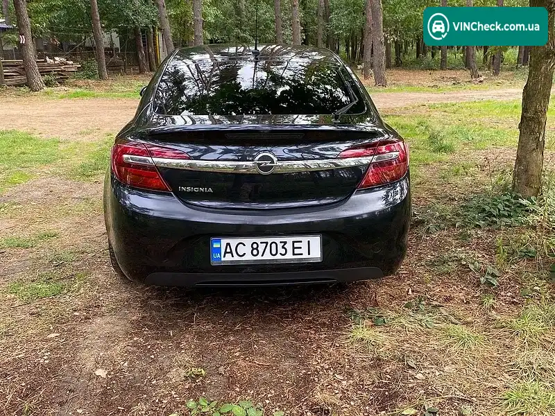 Opel Insignia 2013, фото з оголошення 2 з 12, VIN W0LGS6EC4E1017687